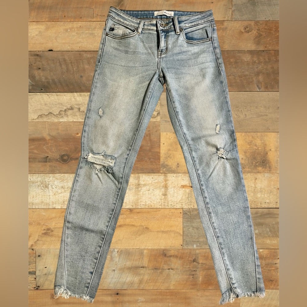 KanCan Distressed Light Blue Jeans